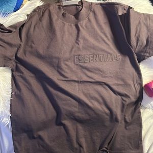 Fear of God Essentials Limited Purple Plum Crewneck T Shirt